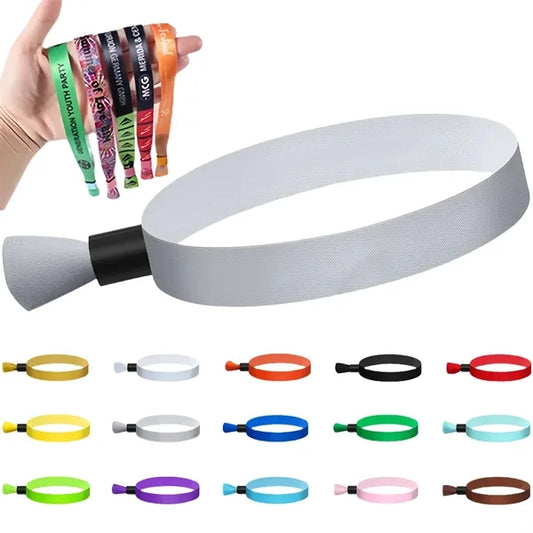 Color Sublimation Cloth Wristbands For Festival Events