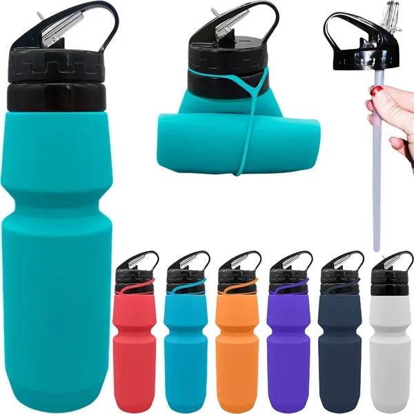 Collapsible Silicone Leak Proof Temperature Resistant Water