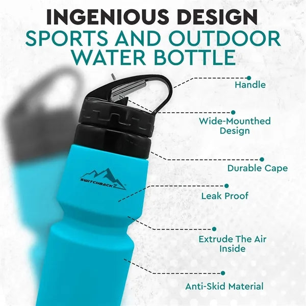 Collapsible Silicone Leak Proof Temperature Resistant Water