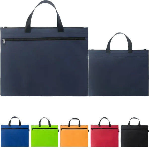 Portable Travel Compartments B4 Zipper File Bag Pouch For Of
