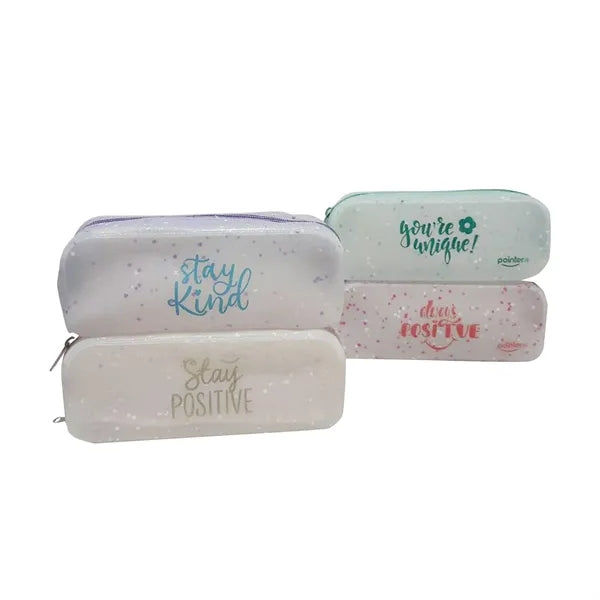 Colorful Silicone Waterproof Pencil Pouch