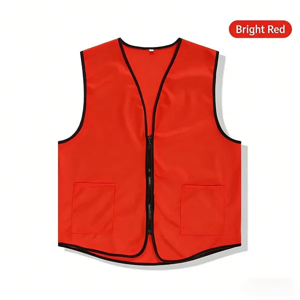 Unisex Volunteer Zip Vest