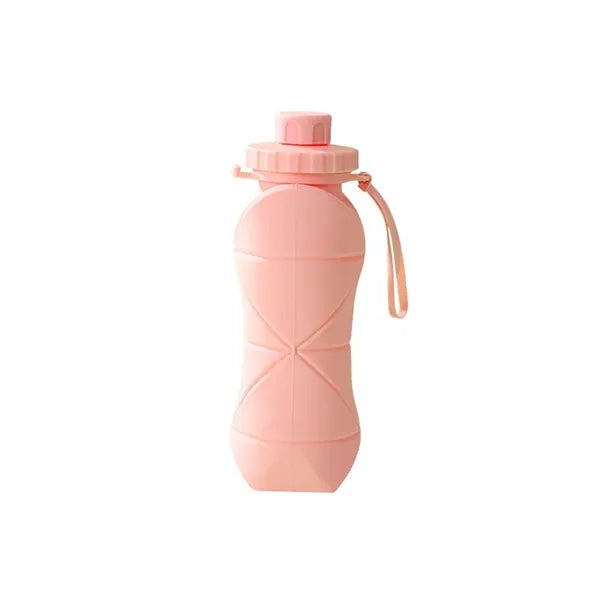 Collapsible Silicone Leak-Resistant Bottle