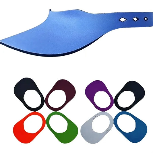 Outdoor sports hat with sunshade and sun protection