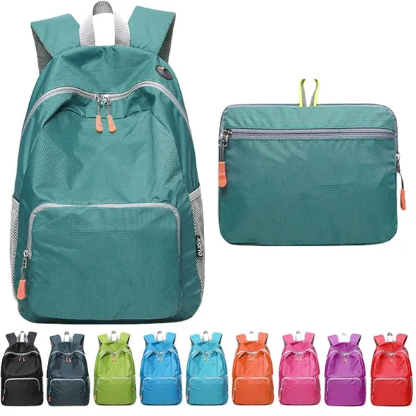 Waterproof and lightweight foldable hiking backpack