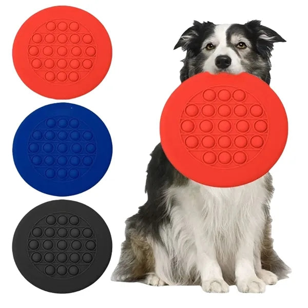 Silicone Flying Disc Pet Trainer