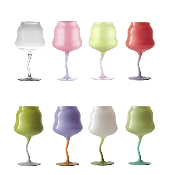Twist Wine Glasses