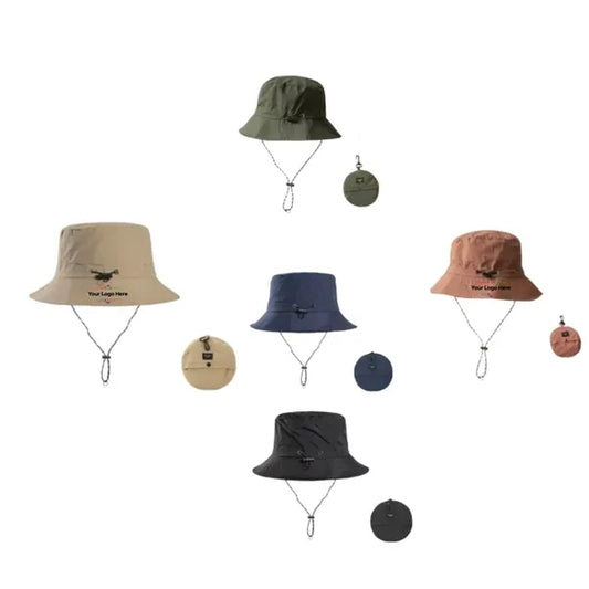 Packable Waterproof Wide-Brim Sun Hat