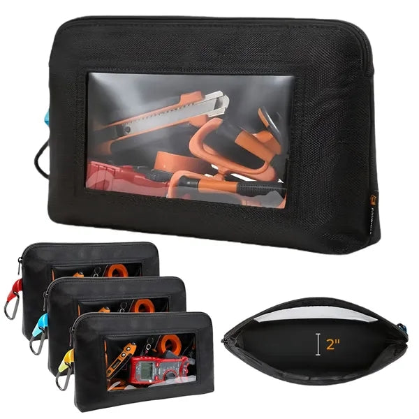 Oxford Tool Bag With Clear Window For Storage