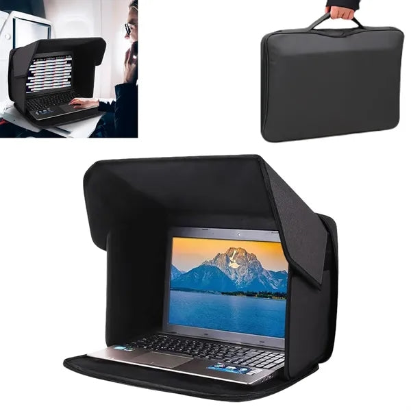 Foldable Laptop Sun Shade For Outside Working