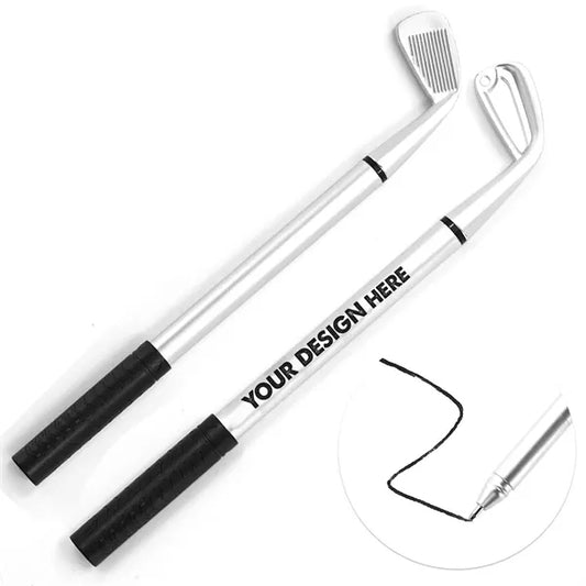 Golf Ballpoint Pen with Black Gel Ink