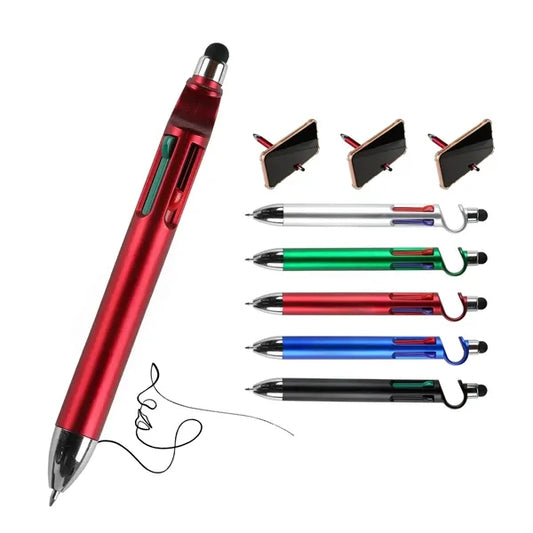 Four-In-One Ballpoint Four-Color Touch Screen Oil Pen