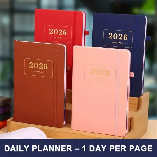 2026 A5 Daily Planner - One Day Per Page (Jan-Dec 2026)
