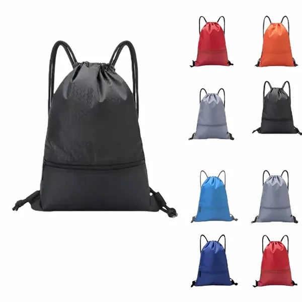 Waterproof Polyester Drawstring Bag