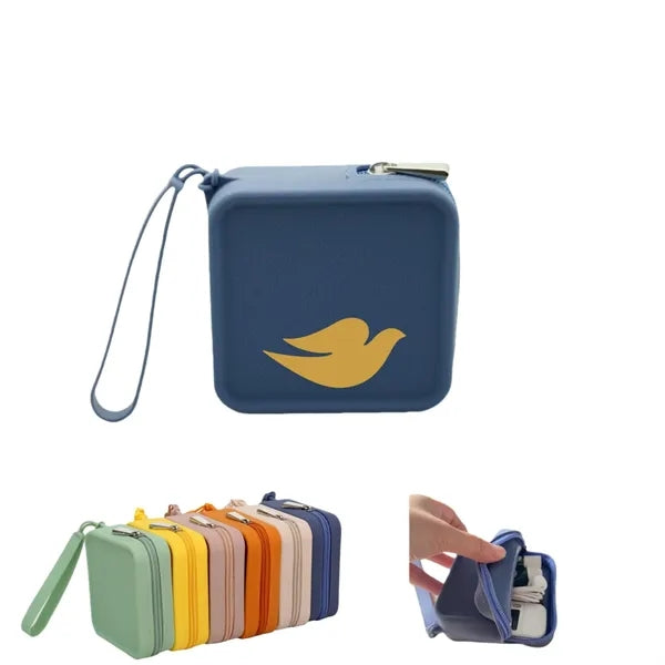 Small Silicone Makeup Toiletry Bag