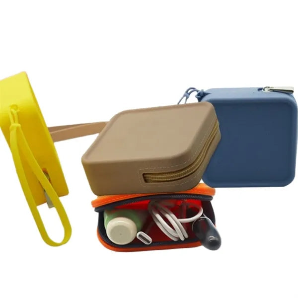 Small Silicone Makeup Toiletry Bag