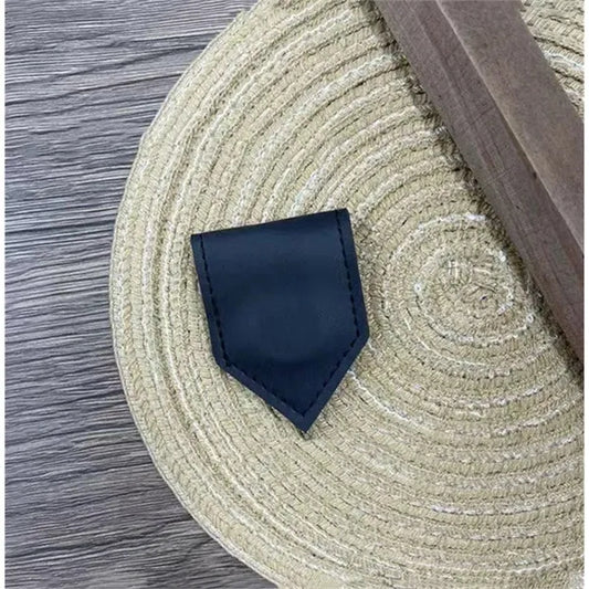 PU Magnetic Bookmark Pen Loop Ribbon Shaped Book Page Clip