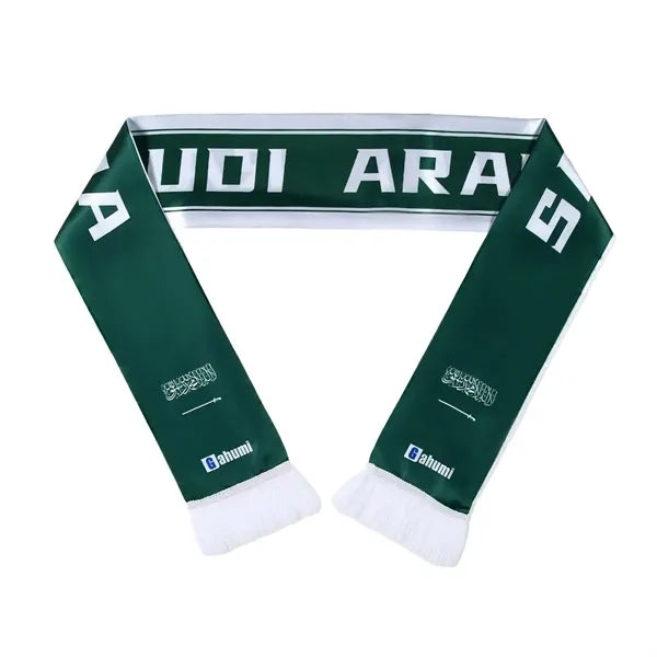 Unisex Soft Full Color Printed Soccer Scraf