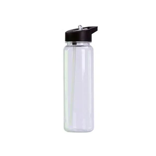 25Oz Plastic Sport Water Bottle with Flip Straw Lid