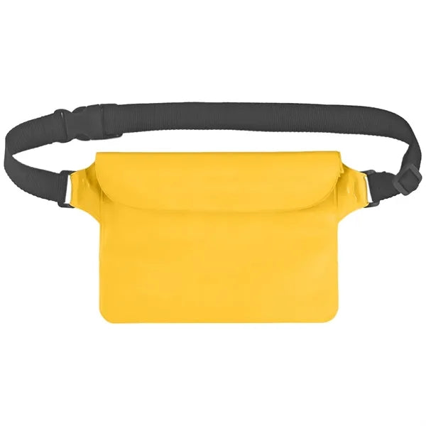 3-layer Sealed Zipper Waterproof Fanny Pack Waist Pouch