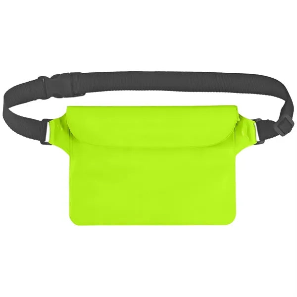 3-layer Sealed Zipper Waterproof Fanny Pack Waist Pouch
