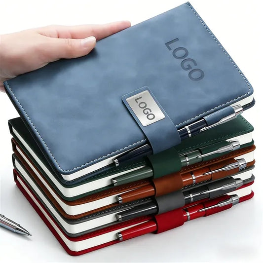 A5 Soft Pu Notebook 240 Pages Office School Use