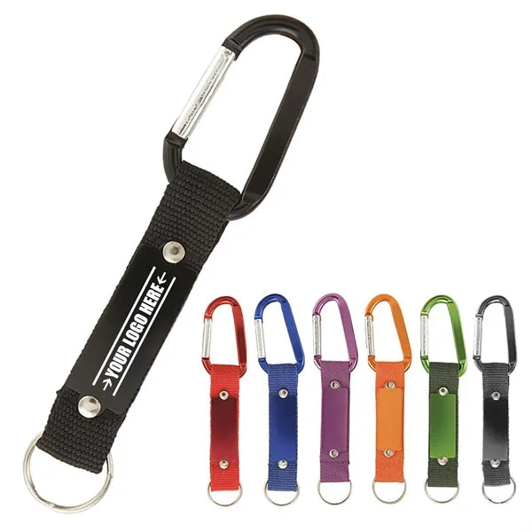 Long Lanyard Carabiner and Keyring