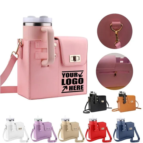 Outdoor Portable Crossbody Water Cup Storage Bag