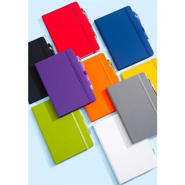 A5 Journal Notebook & Matching Stylus Ball Pen Set