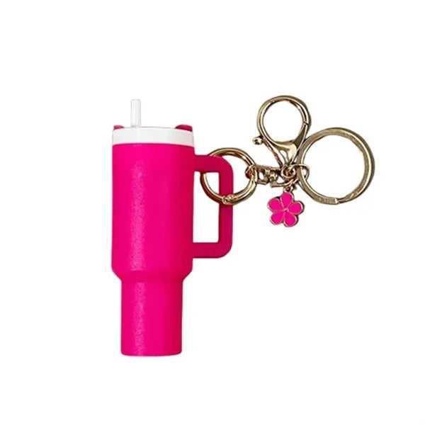 Cute Tumbler Cup Keychain
