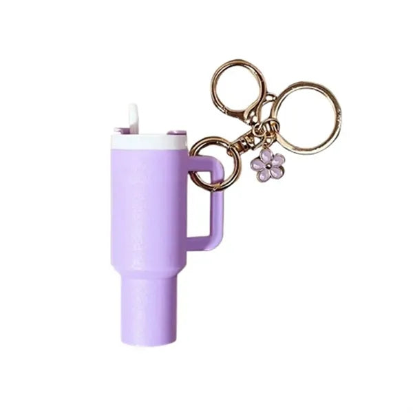 Cute Tumbler Cup Keychain