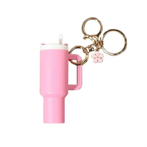 Cute Tumbler Cup Keychain