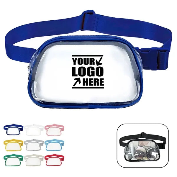 Adjustable Transparent Travel Waist Bag