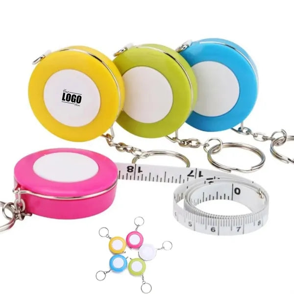 60Inch Soft & Retractable Tape Measure with Keychain
