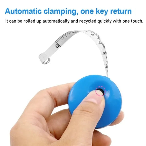 60Inch Soft & Retractable Tape Measure with Keychain