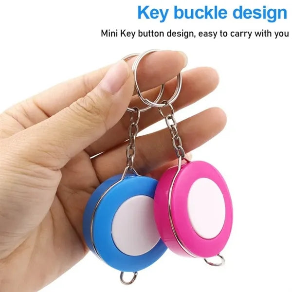 60Inch Soft & Retractable Tape Measure with Keychain