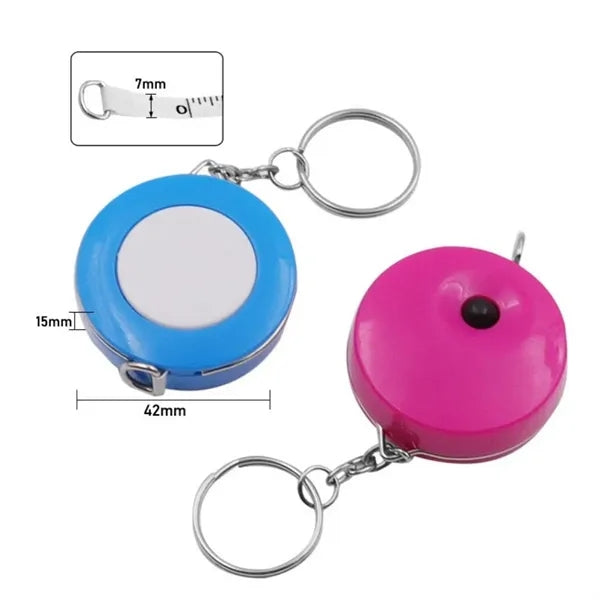 60Inch Soft & Retractable Tape Measure with Keychain