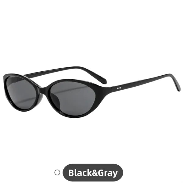 Retro Oval Sunglasses Vintage Small Fashion Shades