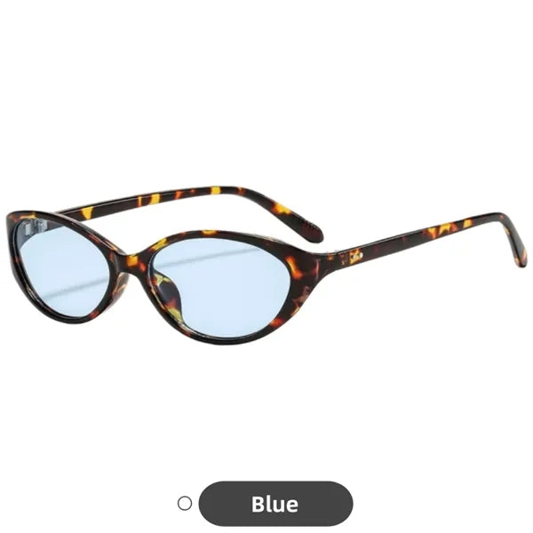 Retro Oval Sunglasses Vintage Small Fashion Shades