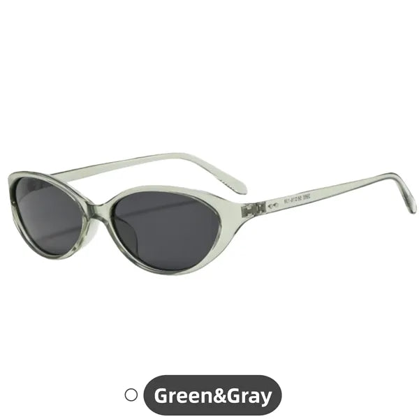 Retro Oval Sunglasses Vintage Small Fashion Shades