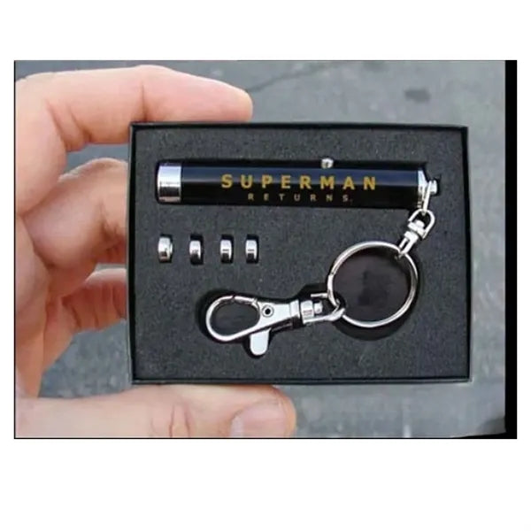 LED Illuminated Projection Keychain