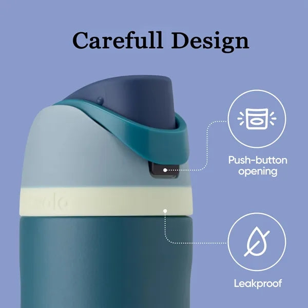 Stainless Steel Insulated Water Bottle with Straw