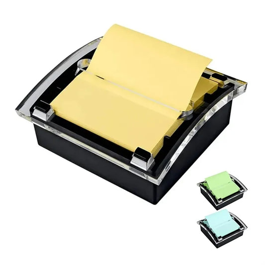 Removable plastic note box