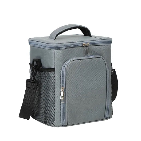 8-Can Insulated 600D Oxford Cooler with Dual Compartments