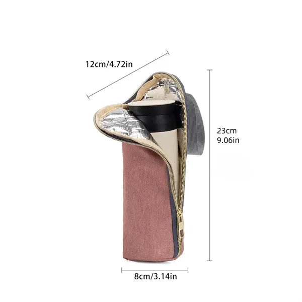 Waterproof Baby Milk Bottle Cooler Bag for Stroller Hanging