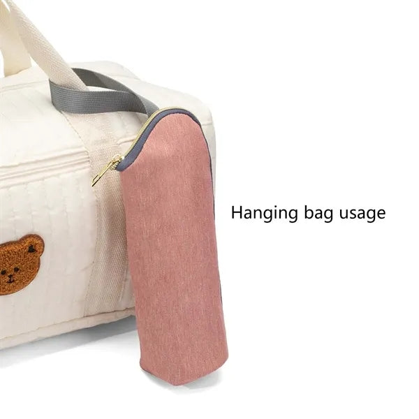 Waterproof Baby Milk Bottle Cooler Bag for Stroller Hanging