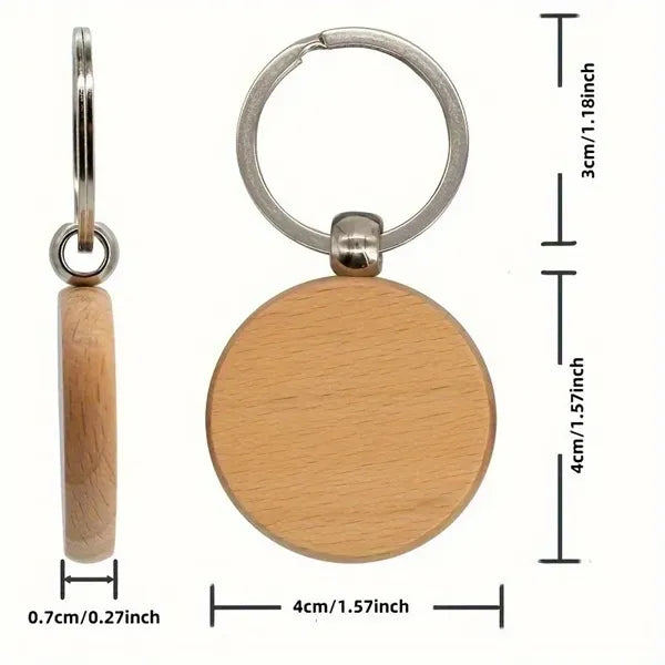 Wooden Keychain Bottle Opener for Personalized Gifts