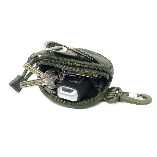 Outdoor Pouch Accessories for Men, Round Coin Holder