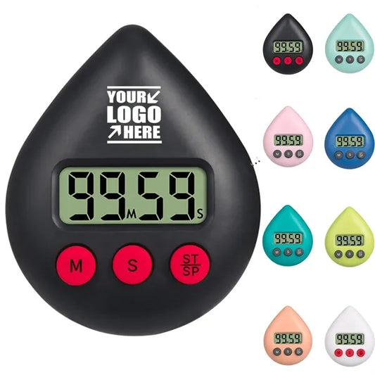 Cute Waterproof sucking disc Non-Ticking Battery Timer