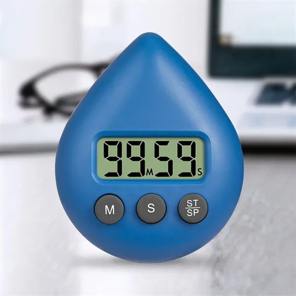 Cute Waterproof sucking disc Non-Ticking Battery Timer